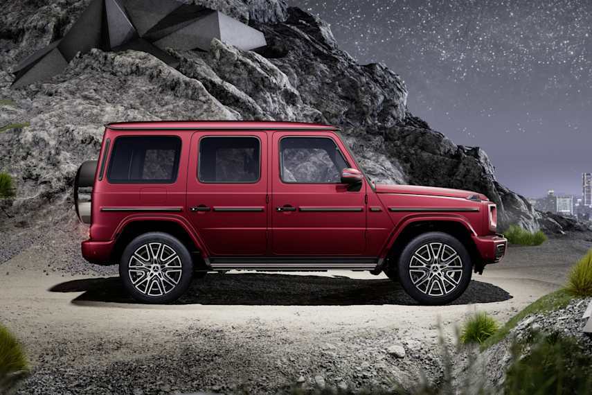 MANUFAKTUR Exterior of the Mercedes-Benz G-Class.