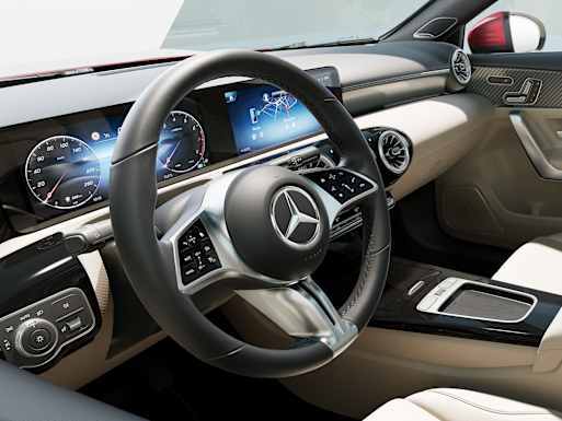 New steering wheel