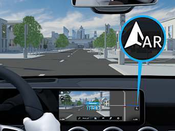 Digital Extra: MBUX Augmented Reality for Navigation