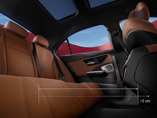 Generous rear compartment