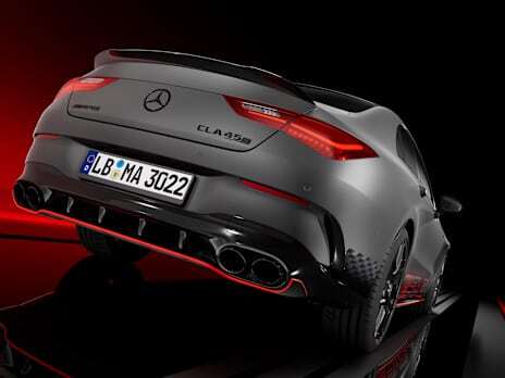 AMG-specific rear [CLA 45 S 4MATIC+ Coupé]