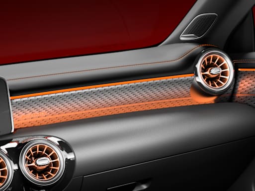 AMG-specific trim elements