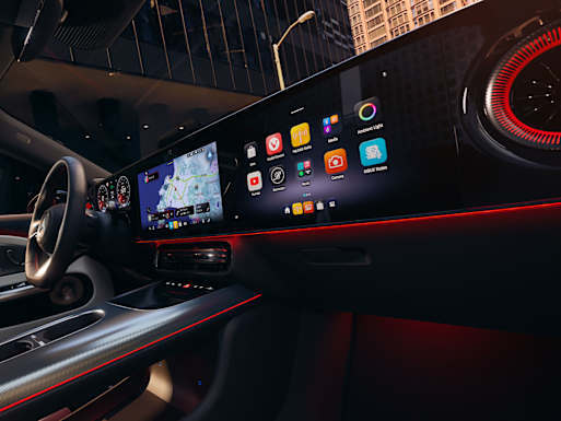 New cockpit with MBUX Superscreen