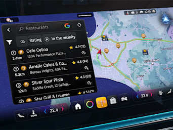 Navigation enhanced with Google