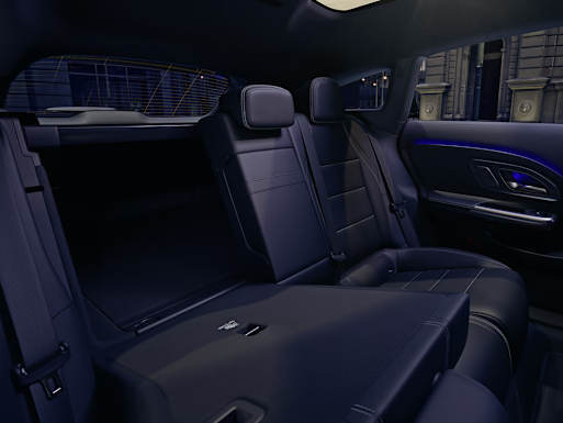 Foldable rear seats