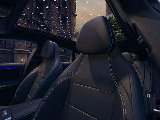 New sport seats with adjustable headrests