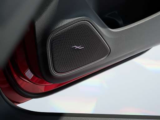 Burmester® sound system with Dolby® Atmos surround sound