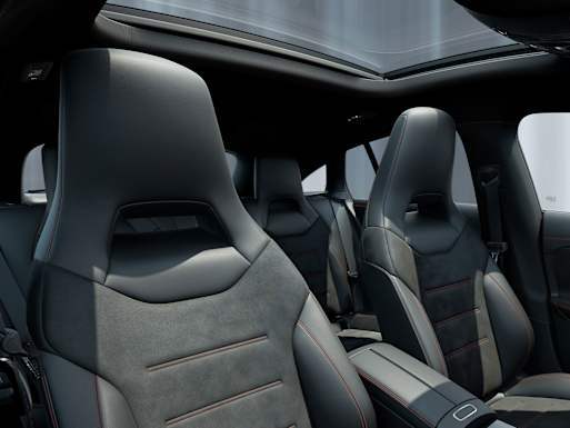 Generous spacious interior