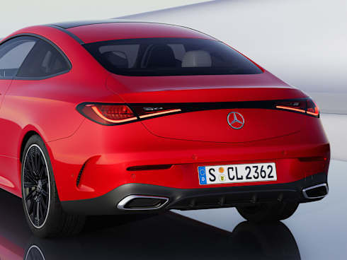 Perfectly formed finish: the rear.