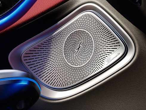 Burmester® 3D surround sound system