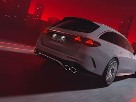AMG-specific rear end