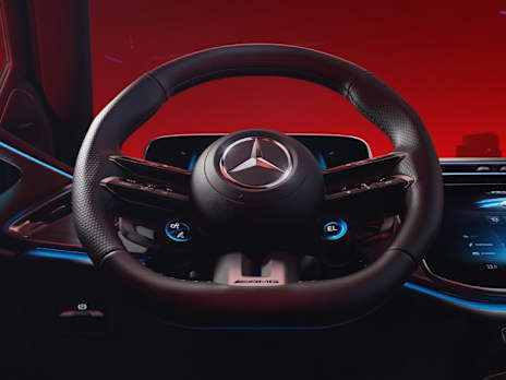 AMG Performance steering wheel in nappa leather