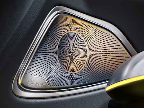 Burmester® 4D sound system with Dolby® Atmos surround sound
