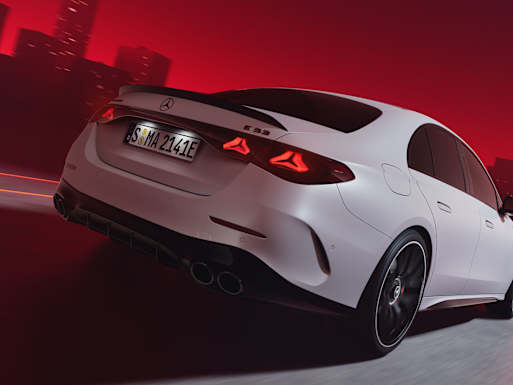 AMG-specific rear end