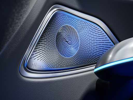 Burmester® 4D sound system with Dolby® Atmos surround sound