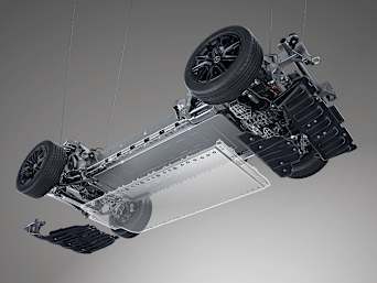 Carbon skid plate