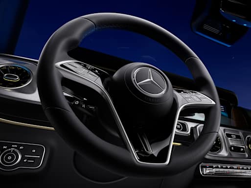 New steering wheel design