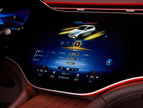 AMG DYNAMIC SELECT driving modes
