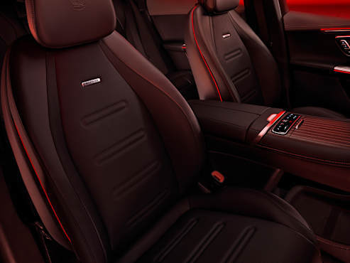 AMG sports seats