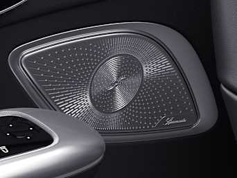 Burmester® 3D surround sound system with Dolby Atmos®