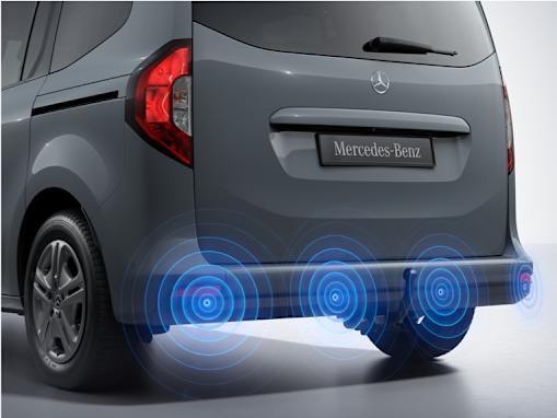 Rear parking aid