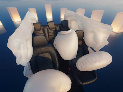 Seven airbags as standard