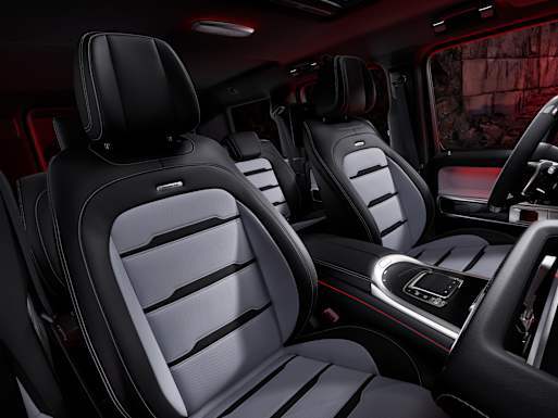 AMG-specific seat design
