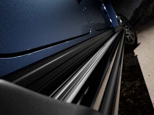 MANUFAKTUR running boards in black