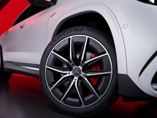Wheel arches in vehicle’s body colour (GLA 35 4MATIC)