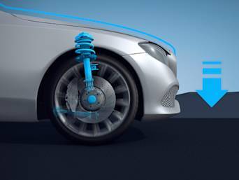 Lowered comfort suspension