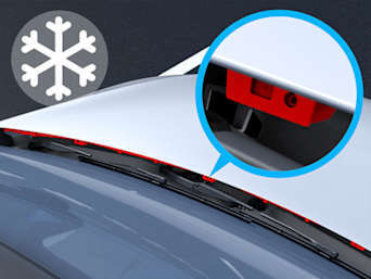 Heated windscreen washer system