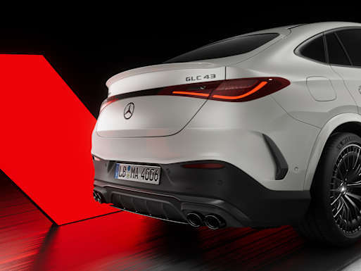 AMG-specific rear end (GLC 43 4MATIC+ Coupé)