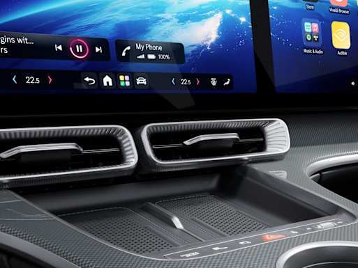 Wireless charging system for mobile devices in the front, double