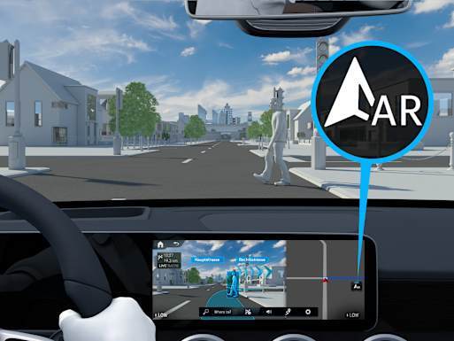 Digital Extra: MBUX Augmented Reality Navigation