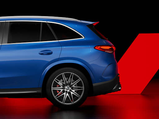 AMG-specific rear end (GLC 43)