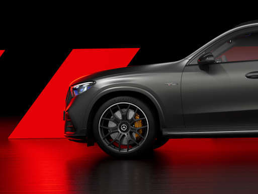 Wing with AMG claddings (GLC 63 S E PERFORMANCE)