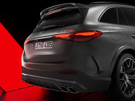 AMG-specific vehicle rear end (GLC 63 S E PERFORMANCE)