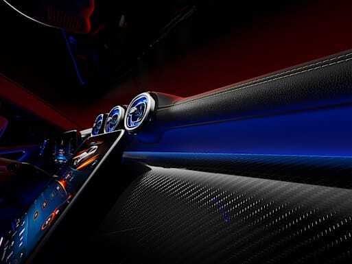 AMG carbon trim elements