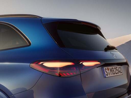 Two-section tail lights