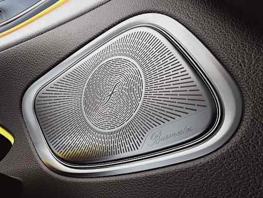 Exclusive sound experience: Burmester® 3D surround sound system