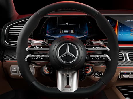 AMG Performance steering wheel in nappa leather / MICROCUT with AMG steering wheel buttons
