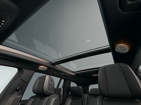 Panoramic sliding sunroof