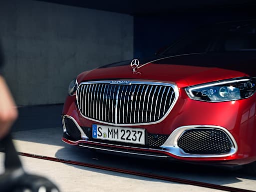 Radiator grille in high-gloss chrome