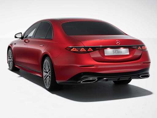 Unmistakable Mercedes rear end