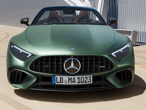 AMG-specific radiator grille