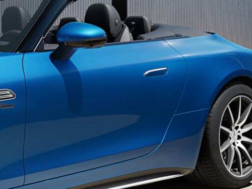 Flush-fitting, automatically extending door handles (SL 43)