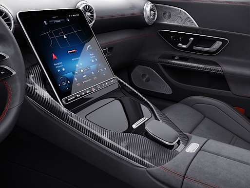 AMG carbon-fibre trim elements