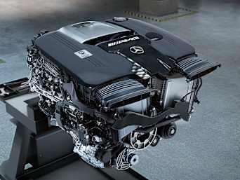 4.0-litre V8 biturbo engine (SL 55 and SL 63 4MATIC+)