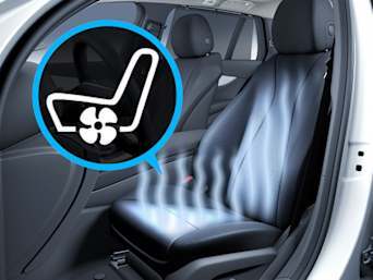 Climatised front seats